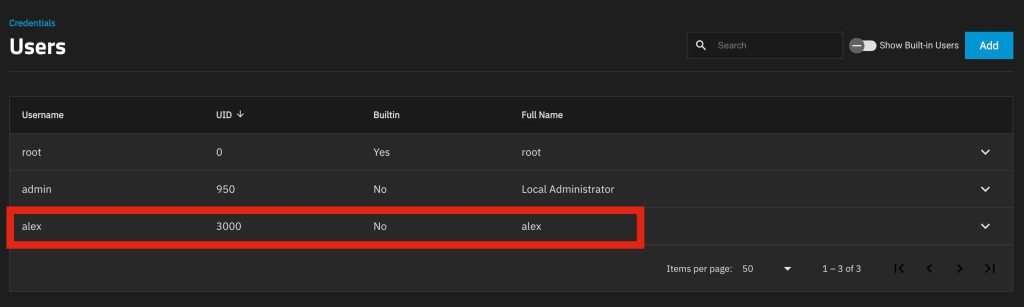 truenas add user